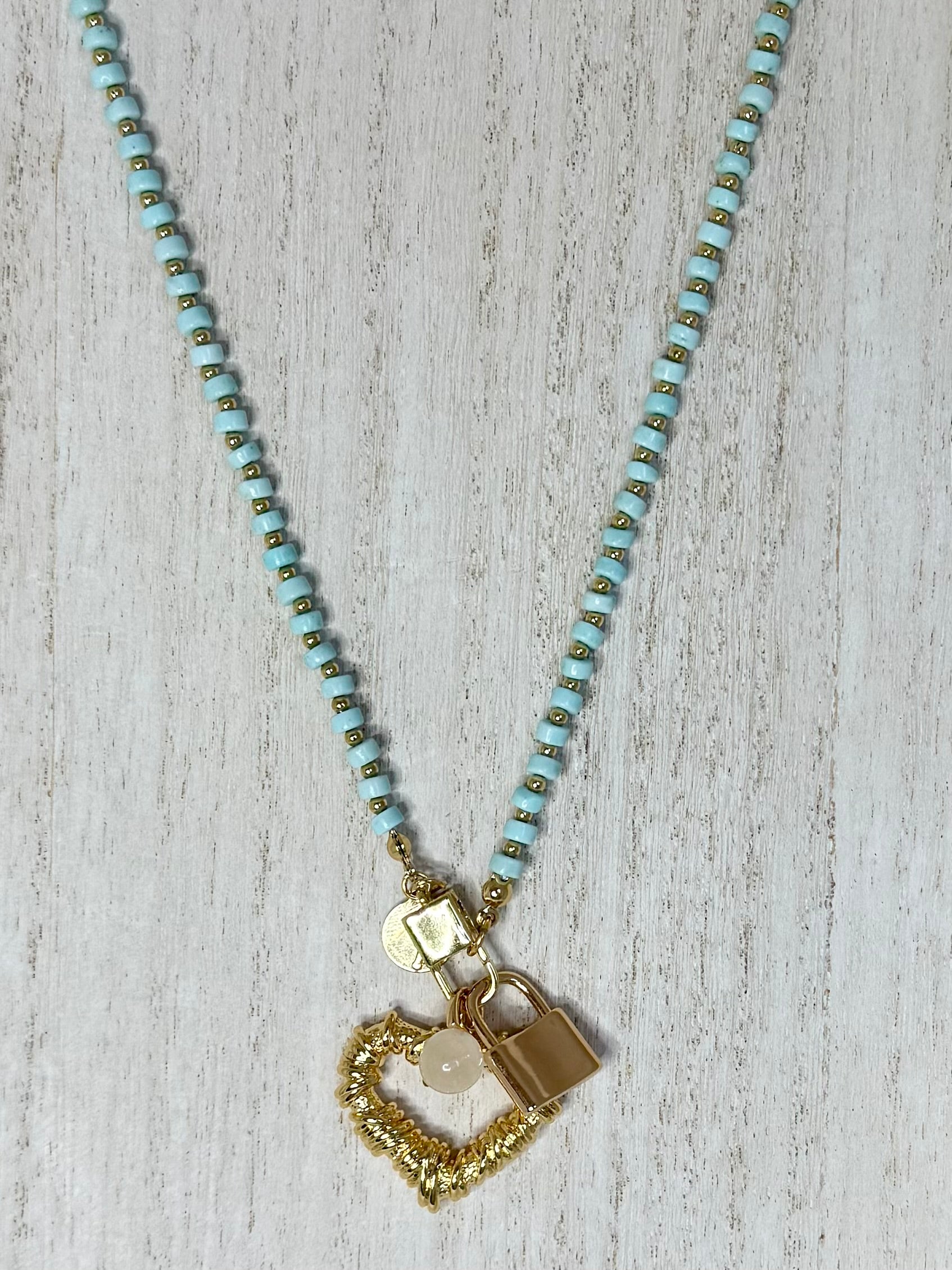 The Wired Heart Necklace