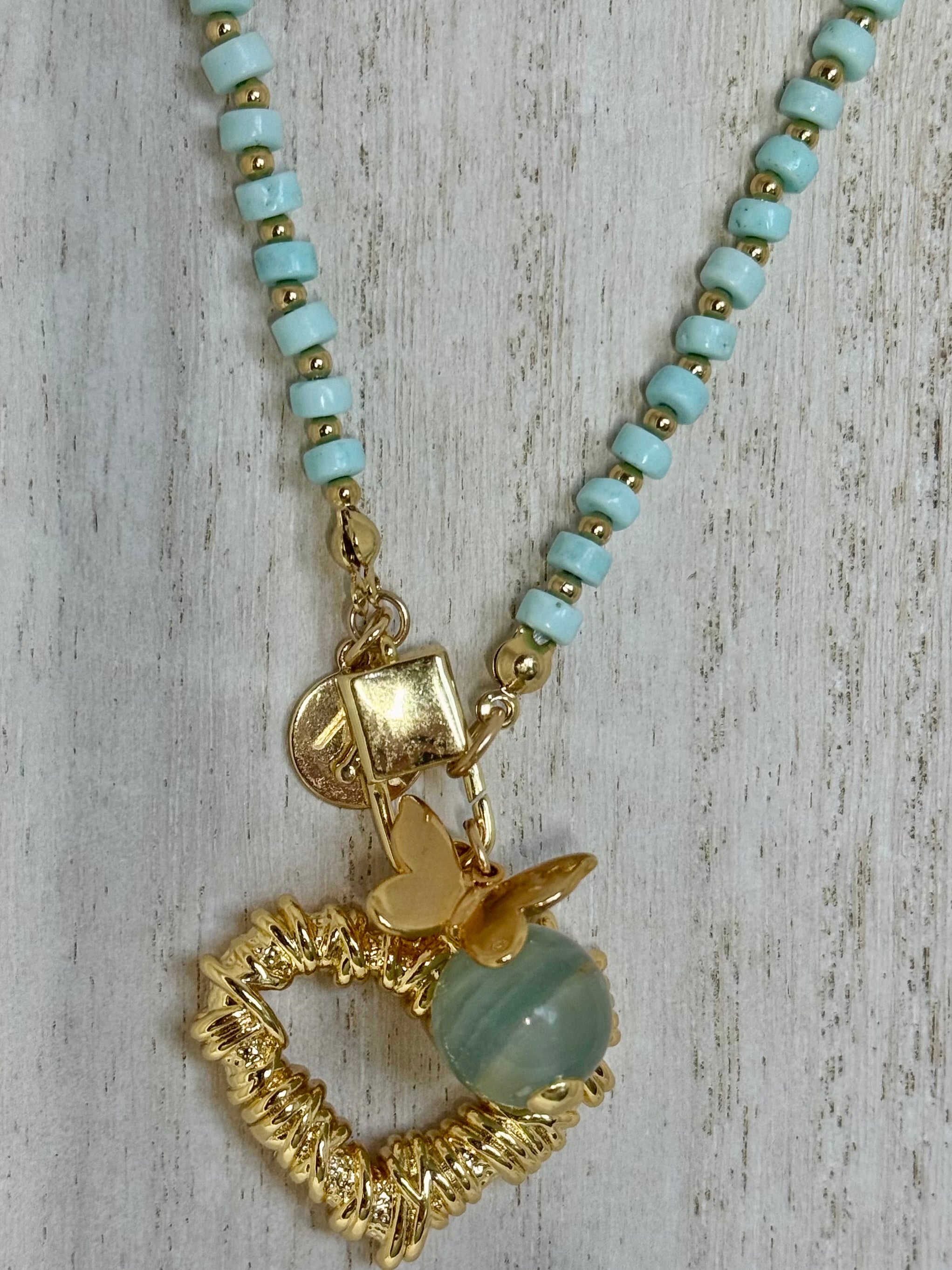 The Wired Heart Necklace