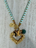 The Wired Heart Necklace