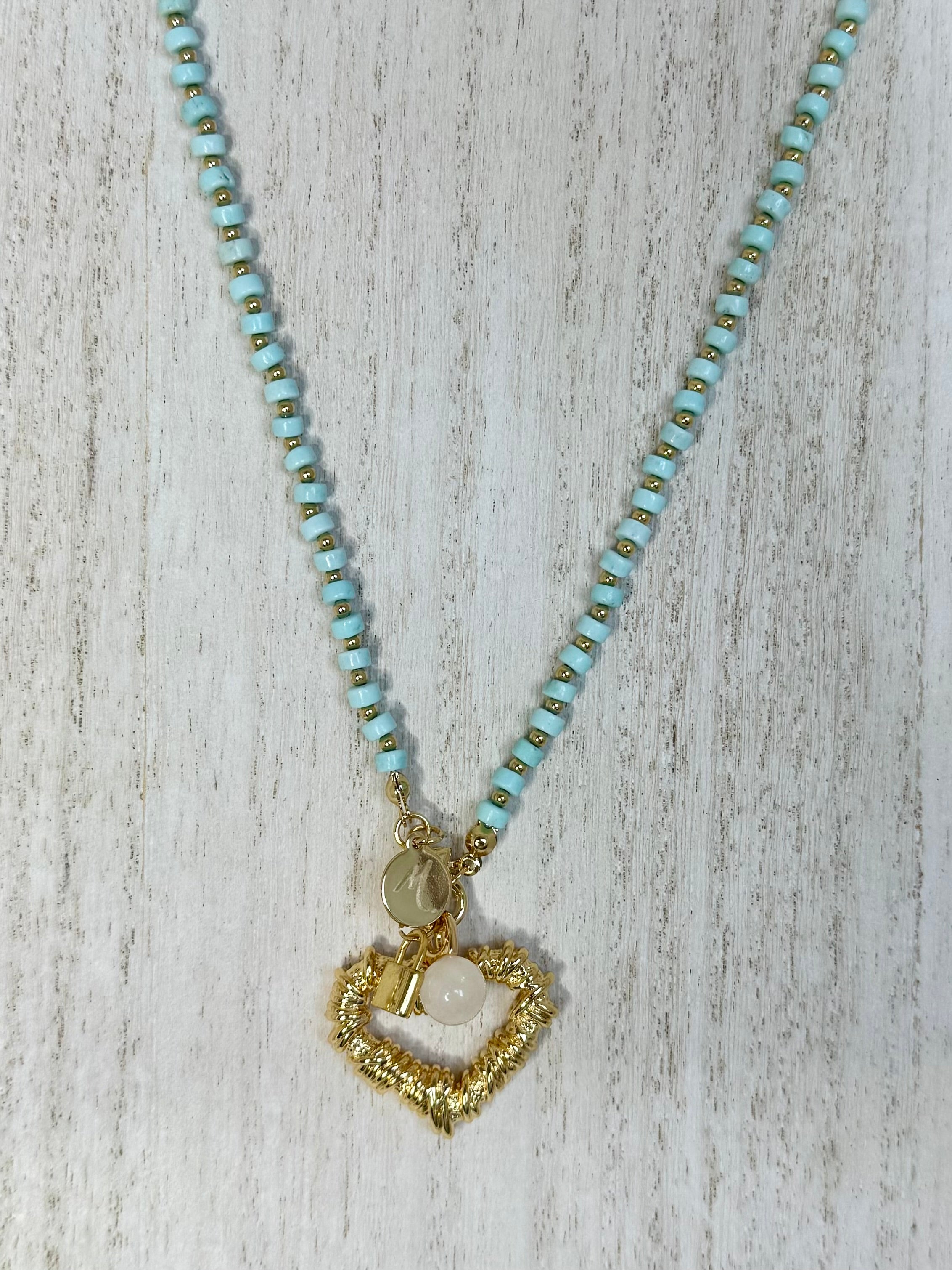 The Wired Heart Necklace