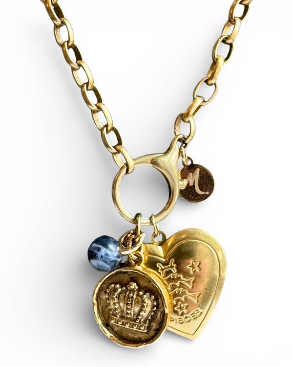 The Judy Necklace Blue